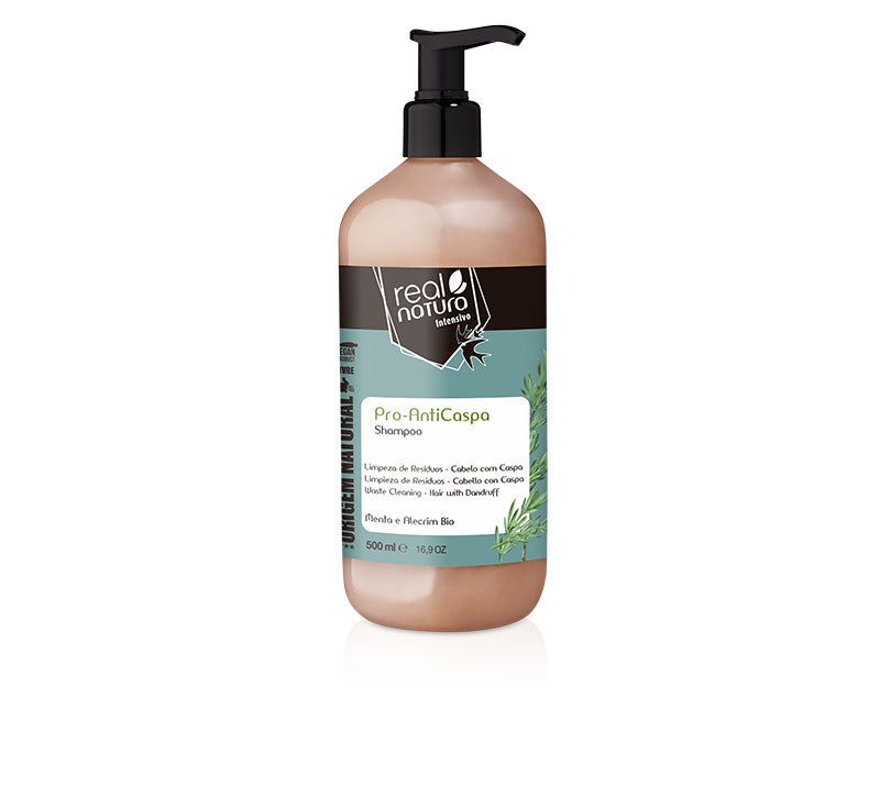 Anti-Schuppen-Shampoo ohne Salz - Anti-Schuppen-Shampoo ohne Salz 500 ml - Real Natura - 1