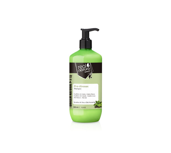 Shampoo ohne Salz für das Haar Graso - Shampoo ohne Salz Pro-Oily 500 ml - Real Natura - 1