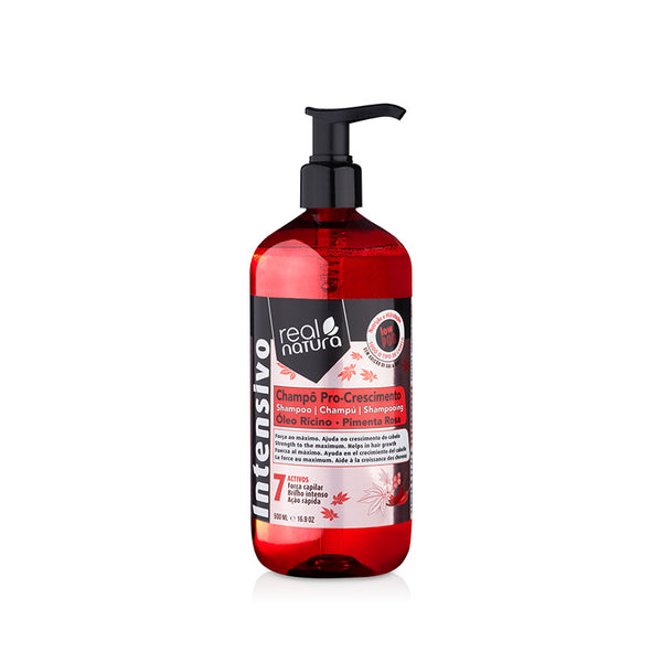 Wachstumsshampoo ohne Salz - Pro-Wachstumsshampoo ohne Salz 500 ml - Real Natura - 1