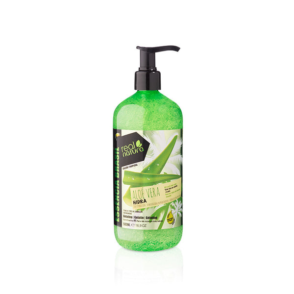 Aloe Vera Hydrating Hair Gel 500ml - Real Natura - 1