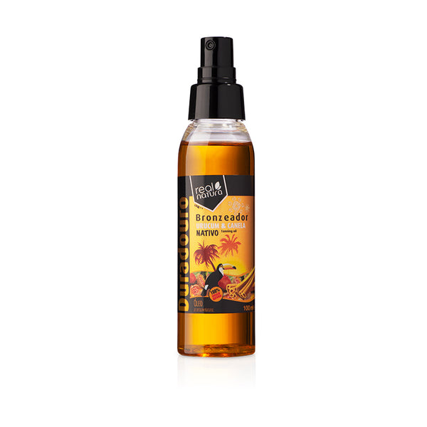 Aceite Tan mit Achiote und Zimt - Urucum Tanning Oil + Cinnamon 100 ml - Real Natura - 1