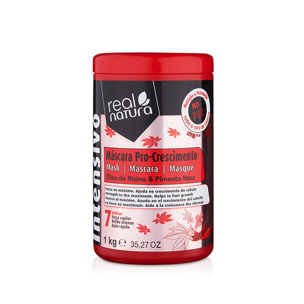 Salzfreie Maske für das Haarwachstum - Sem Sal Pro-Growth Mask 1 Kg - Real Natura - 1