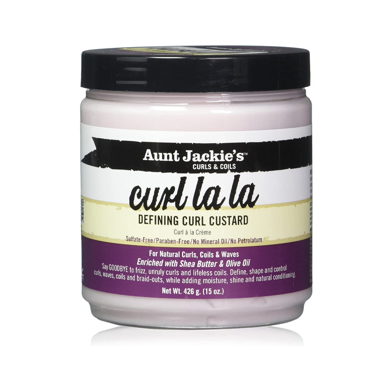 Styling Cream - Curl la la Defining Curl Custard 426 G - Aunt Jackie's - 1