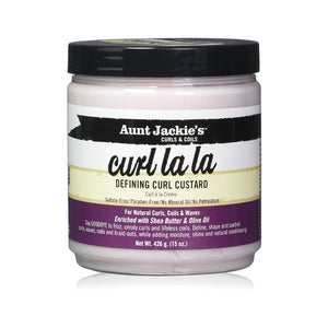 Styling Cream - Curl la la Defining Curl Custard 426 G - Aunt Jackie's - 1