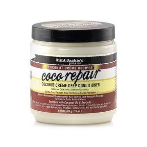 Reparierend und stärkend - Coco Repair Coconut Creme Deep Conditioner 426 G - Aunt Jackie's - 1