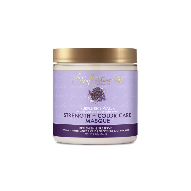 Farbschützende Purple Rice Mask 227 G - Shea Moisture - 1