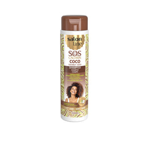 Locken-SOS-Shampoo - Kokosnussöl 300ml - Salon Line - 1