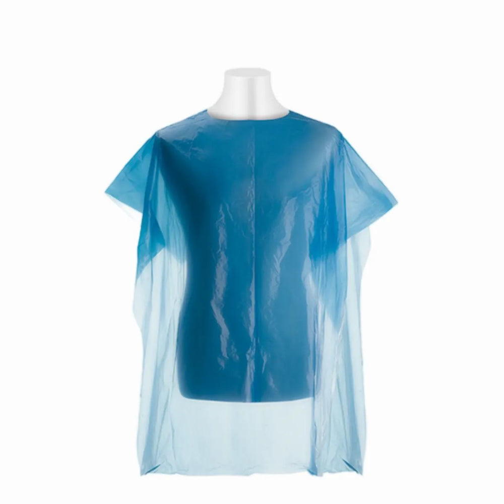 Einwegumhänge 100 x 110 blau 50 Einheiten - Bifull - 1