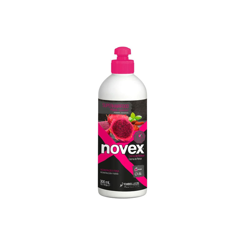 Leave-In Conditioner Fortificant - Superhairfood Pitaya & Goji 300ml - Novex - 1