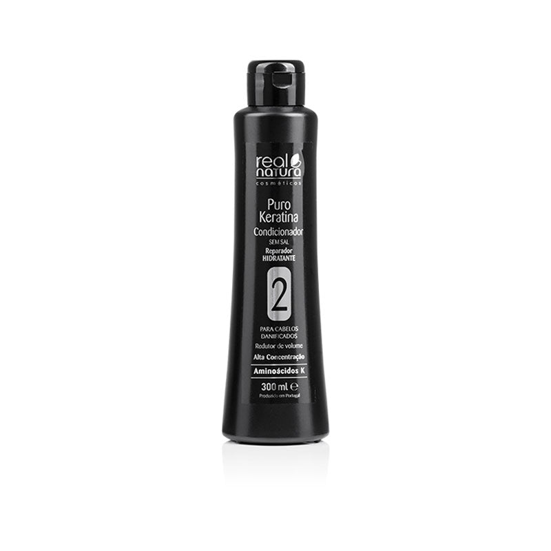 Pure Keratin Reparierender und feuchtigkeitsspendender Conditioner 300 ml - Real Natura - 1