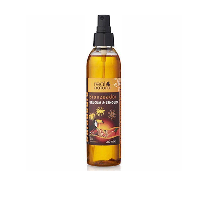 Bräunungsöl mit Annatto und Karotte SPF15 - Urucum Bronzing Oil + Cenoura 100 ml - Real Natura - 1
