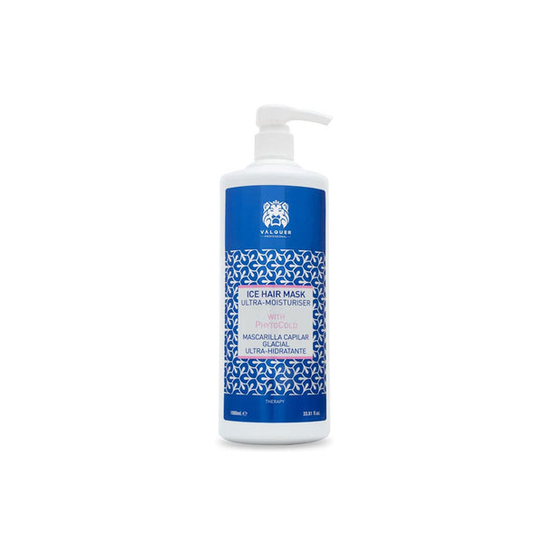 Glacial Ultra-feuchtigkeitsspendende Haarmaske Zero 1000ml - Valquer - 1