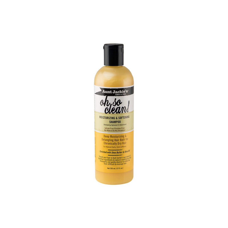 Champú Aceite de Coco – Oh so sauber! Feuchtigkeitsspendendes und weichmachendes Shampoo 355 ml - Aunt Jackie's - 1