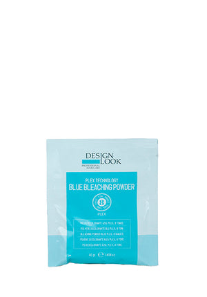 Blauer Aufhellerpulver Plex 8 Töne über 40g - Design Look - 1