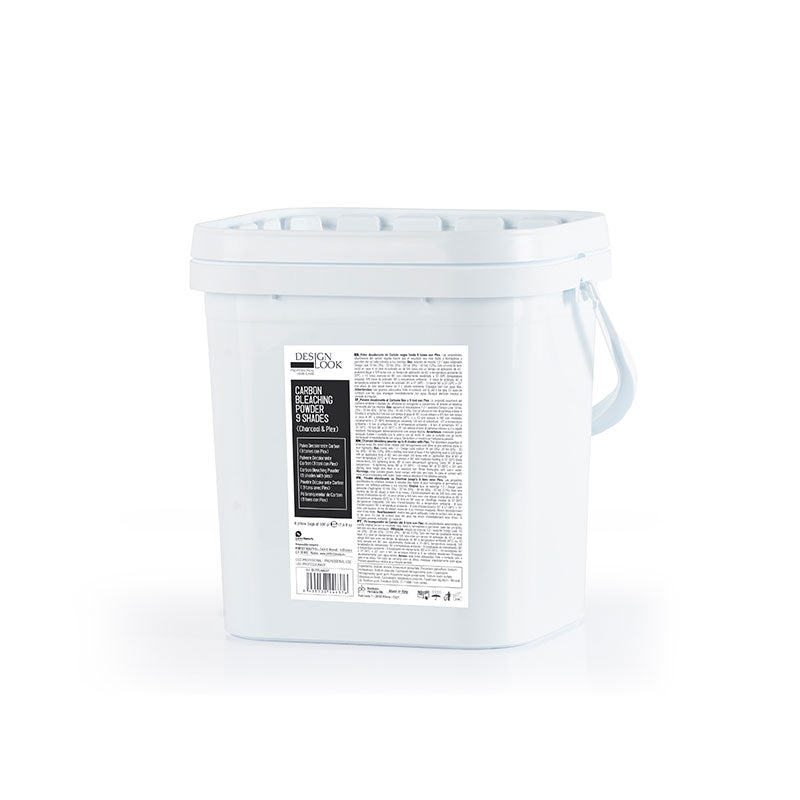 Entfärbendes Pulver 9 Töne Kohle mit Plex 3 kg - Design Look - 1