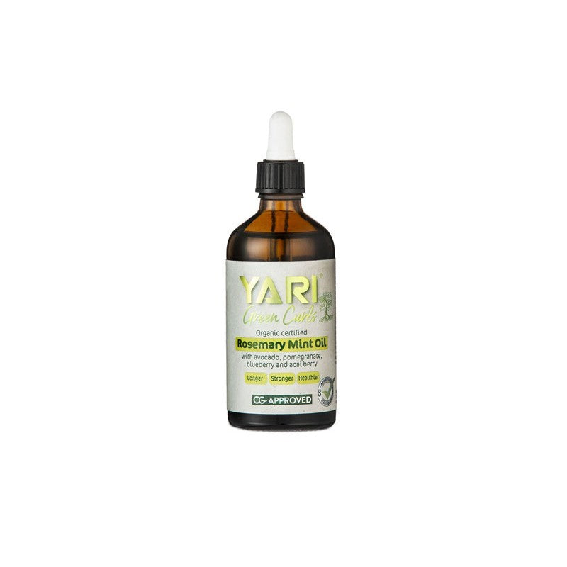 Rosmarin- und Minz-Haaröl - Green Curls 100ml - Yari - 1