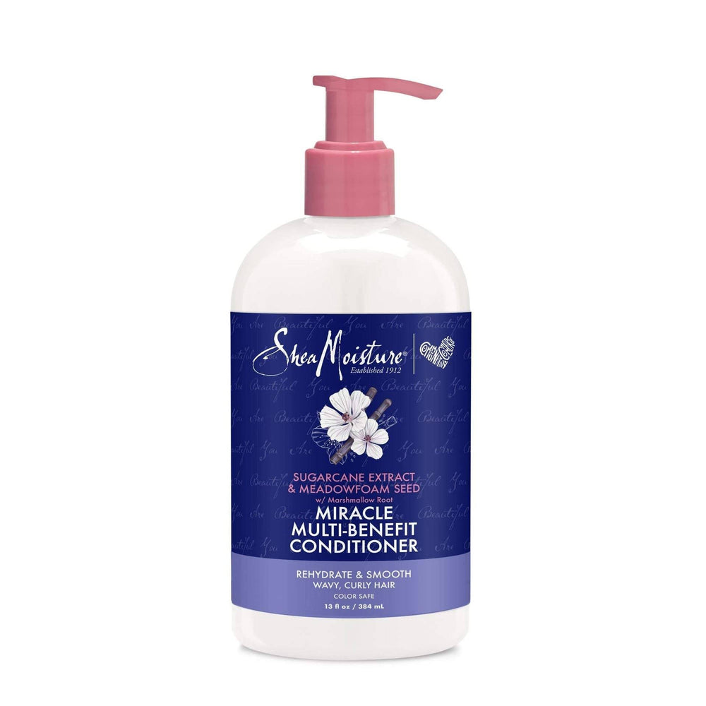 Spülung mit Zuckerrohr-Extrakt & Wiesenschaumkrautsamen 384 ml - Shea Moisture - 1
