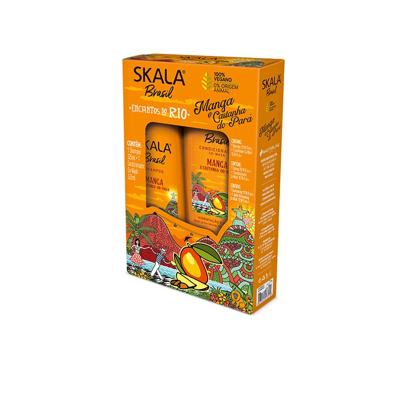 Paket Shampoo und Conditioner - Manga E Castanya Do para - Skala - 1