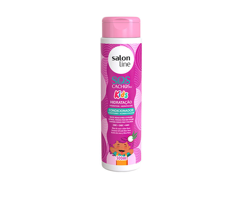 Feuchtigkeitsspülung SOS Locken für Kinder 300ml - Salon Line - 1