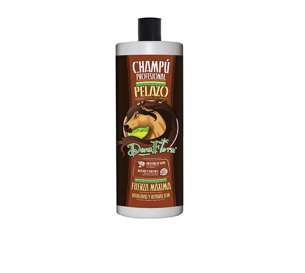 Haarpracht Maximumstärke Shampoo - 1000ml - Dona Flora - 1