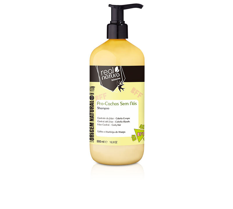 Shampoo Pro-Locken Lockiges Haar 500ml - Real Natura - 1