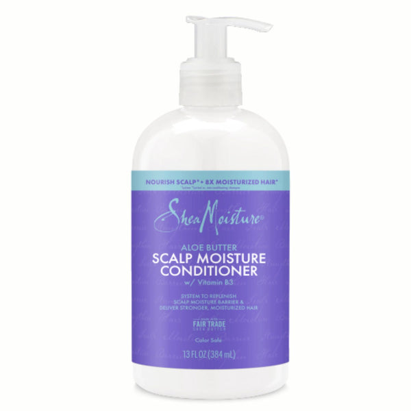 Feuchtigkeitsspendender Aloe-Butter-Kopfhaut-Conditioner 384ml - Shea Moisture - 1
