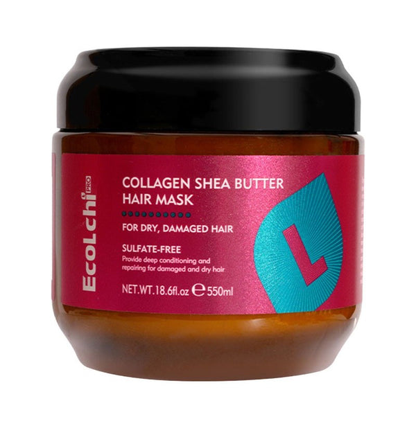 Intensivmaske Shea Butter Mask- 550ml - Ecolchi - 1