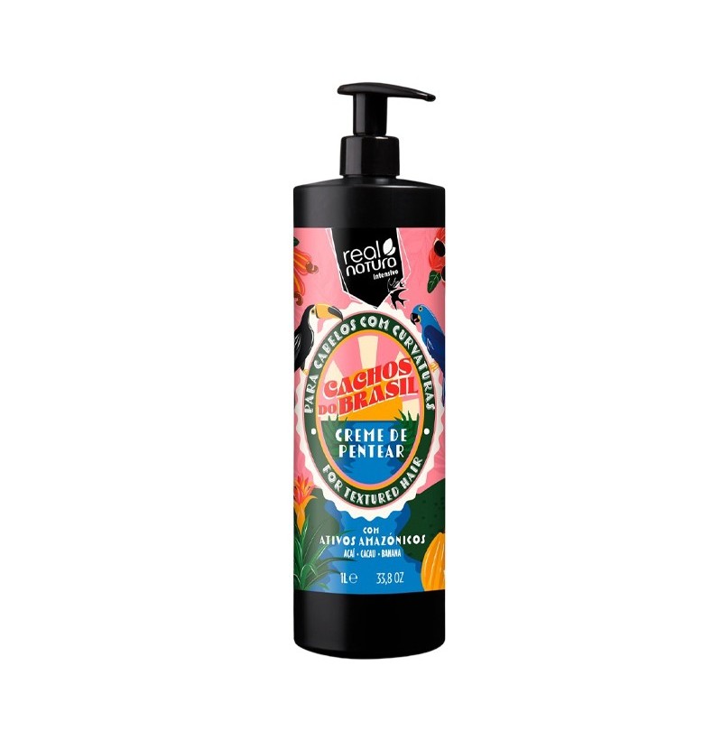 BRASILIANISCHES LOCKENSPÜL-CREME - 1L - Real Natura - 1