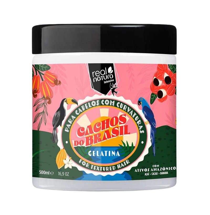 GELATINE CURLS OF BRAZIL 500ML - Real Natura - 1
