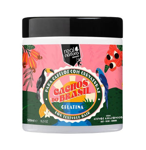 GELATINE CURLS OF BRAZIL 500ML - Real Natura - 1