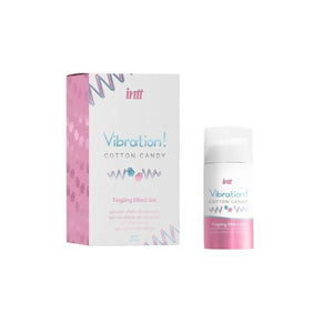 Intt - Kraftvolles intimes Stimulans Gel Vibrator Flüssigkeit Zuckerwatte 15 ml - Intt - 1