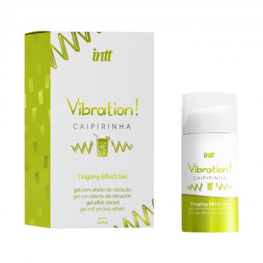 Intt - Kraftvoller intimer Stimulans Vibratorflüssigkeitsgel Caipirinha 15 ml - Intt - 1
