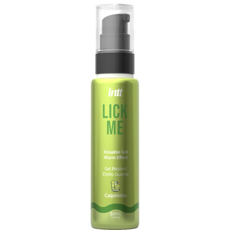 Essbarer Gel Lick Me Geschmack Caipirinha mit Wärmeeffekt - Intt - 1