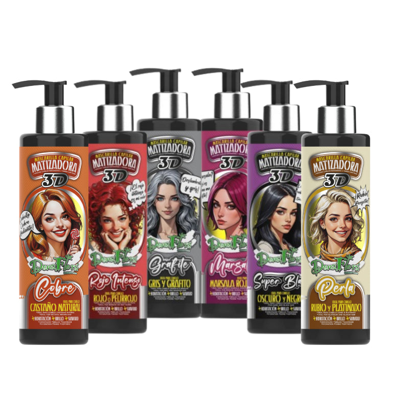 Color Mask - 300 ml - Dona Flora | Lebendige Farbtöne und Haarpflege - Dona Flora - 1