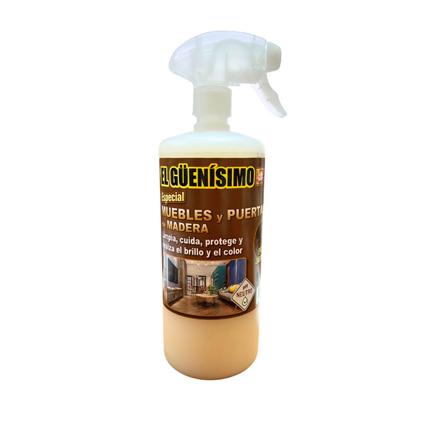 Pack 3 Reiniger - Multifunktionsreiniger, Glasreiniger und Spezialmöbelreiniger - 3x 1000ml - El Guenisimo - 3
