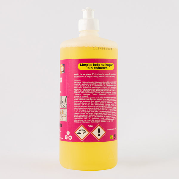 Nachfüllung für Mehrzweckreiniger in Sprühflasche 750ml - El Guenisimo - 3