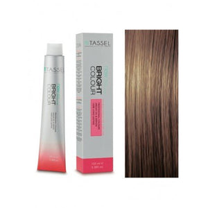 5 Hellbraun - Färben mit Arganöl und Keratin 100 ml - Tassel - 1