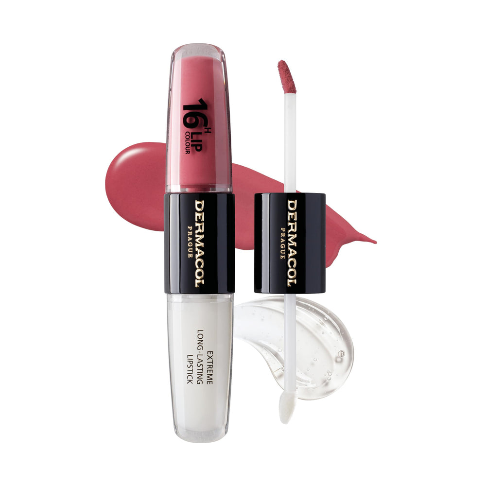 Flüssiger Lippenstift 16h Lippenfarbe Lang anhaltend - Dermacol - 1
