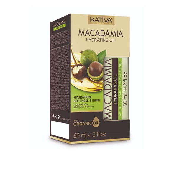 Ätherische Öle - Feuchtigkeitsspendendes Macadamiaöl 60 ml - Kativa - 1