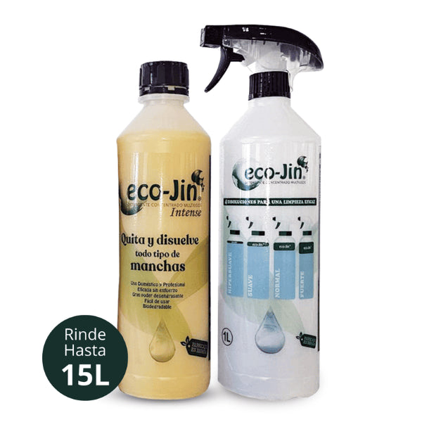 Hochleistungs- Allzweckreiniger Premium Glow mit Zerstäuber - 1 Liter - Eco-jin - 1