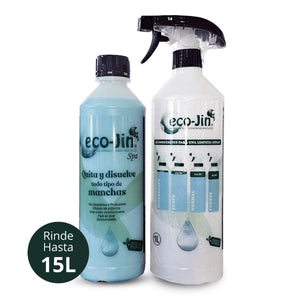 Konzentrierter Universalreiniger Fleckenentferner mit Diffusor - Spa 1000ml - Eco-jin - 1