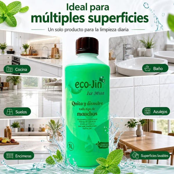 Konzentrierter Mehrzweckreiniger Ice Mint - 1 Liter - Eco-jin - 1