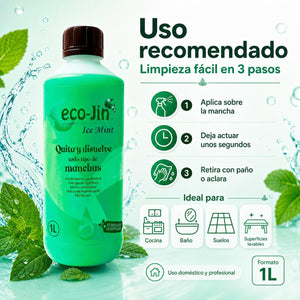 Konzentrierter Mehrzweckreiniger Ice Mint - 1 Liter - Eco-jin - 2