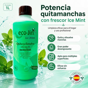 Konzentrierter Mehrzweckreiniger Ice Mint - 1 Liter - Eco-jin - 3