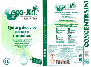 Konzentrierter Mehrzweckreiniger Ice Mint - 1 Liter - Eco-jin - 4