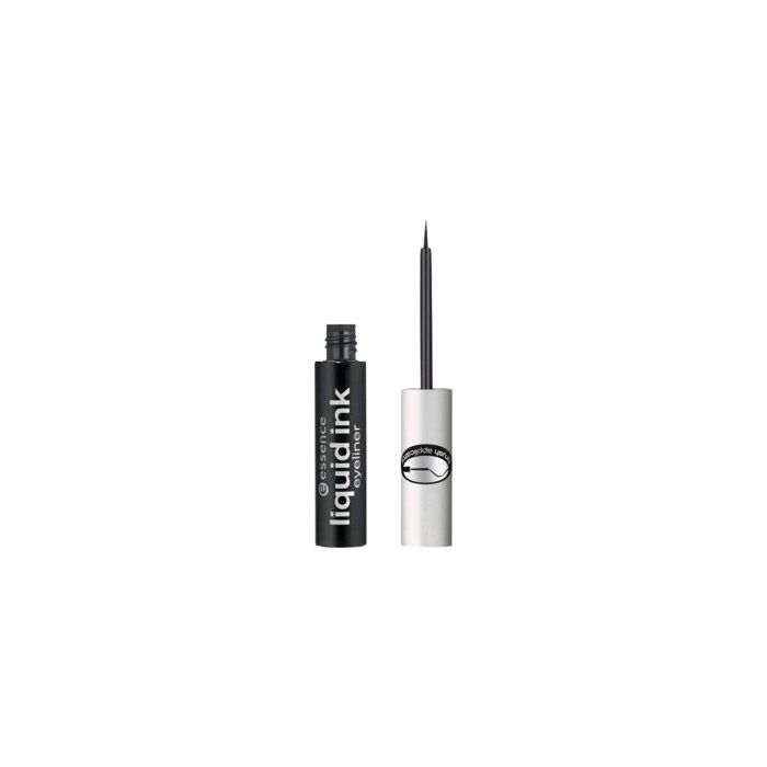 Flüssiger Eyeliner mit Tinteneffekt - Schwarz / Schwarz - Essence - 1