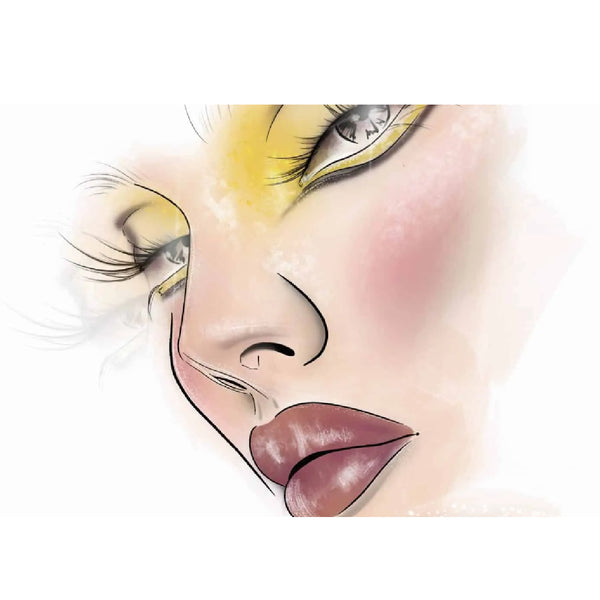 Facechart Artist - Gesicht, um Make-up zu üben - Facechart - 1