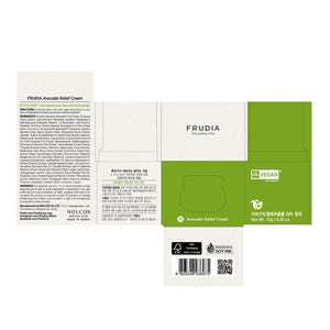 Avocado-beruhigende Creme - Frudia : 10 gramos - 1
