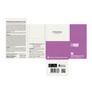 Intensive Feuchtigkeitscreme mit Heidelbeeren - Frudia : 10 gramos - 1