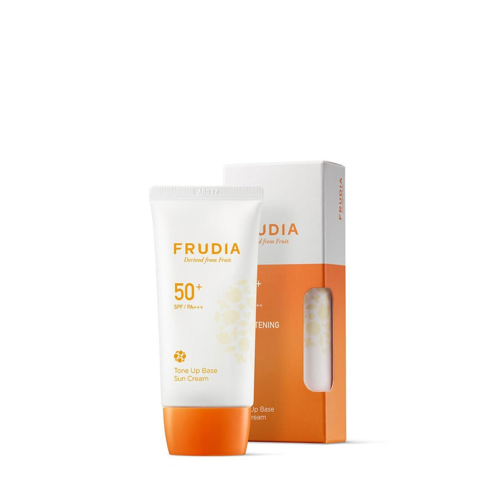 Sonnenschutz-Gesichtscreme und Tone-up Foundation SPF50 50 g - Frudia - 1